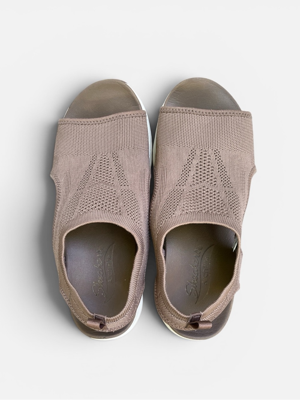 Skechers Arch Fit Arch Support - City Catch Walking Sandal in Mocha Size 8 - Picture 7 of 9